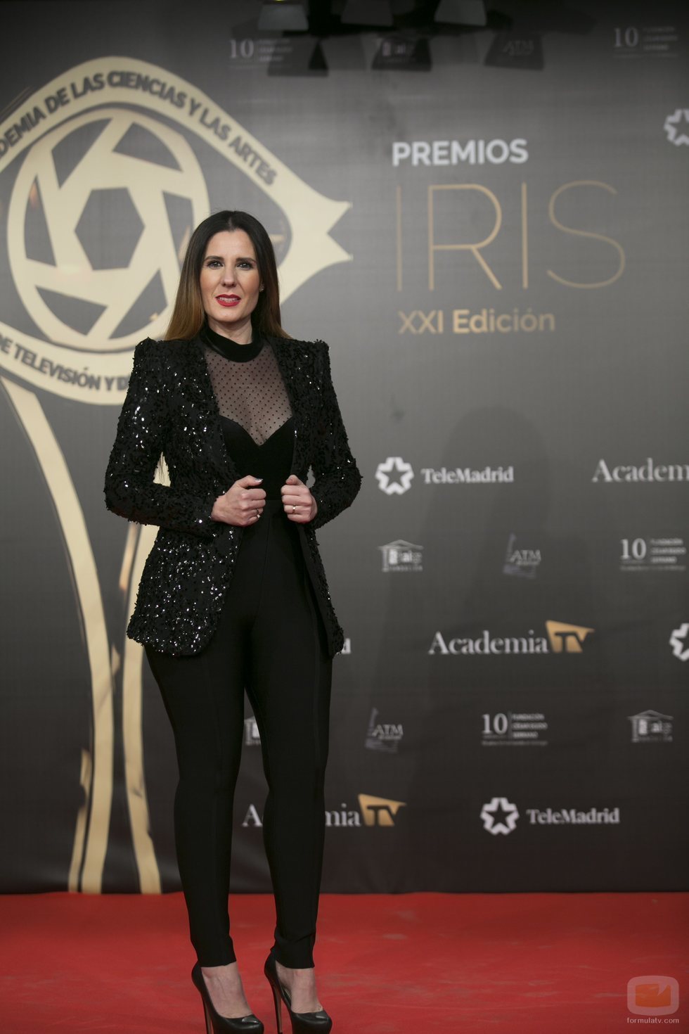 La cantante Diana Navarro en los Premios Iris 2019