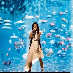 Melani devuelve la vida a los océanos en el primer ensayo de Eurovisión Junior 2019
