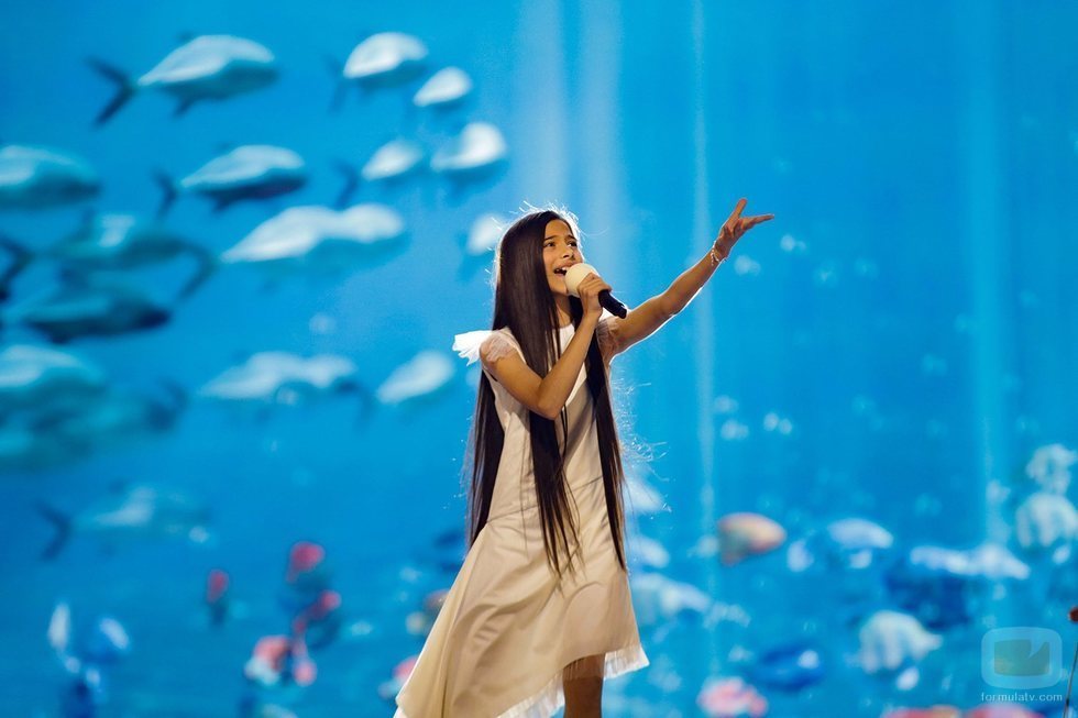 Melani García ensaya por primera vez en Eurovisión Junior 2019