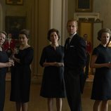 La familia real en la tercera temporada de 'The Crown'
