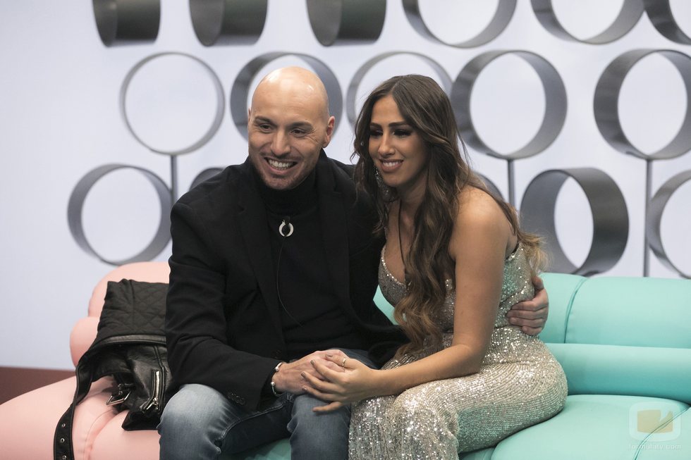 Noemí Salazar recibe la visita de su marido en la Gala 12 de 'GH VIP 7'