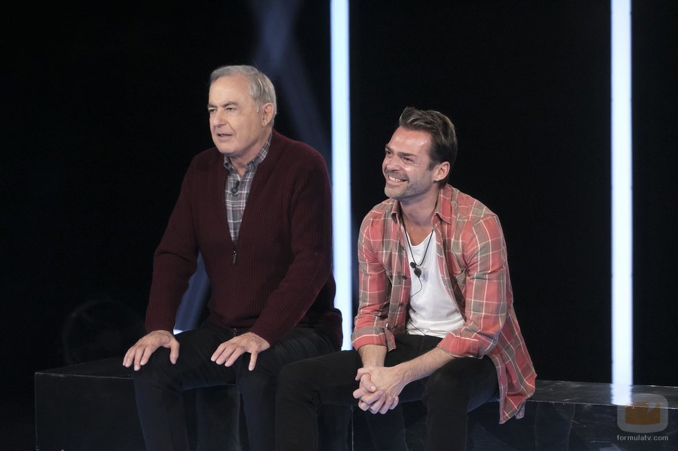 Hugo Castejón se reeencuentra con su padre en la Gala 12 de 'GH VIP 7'