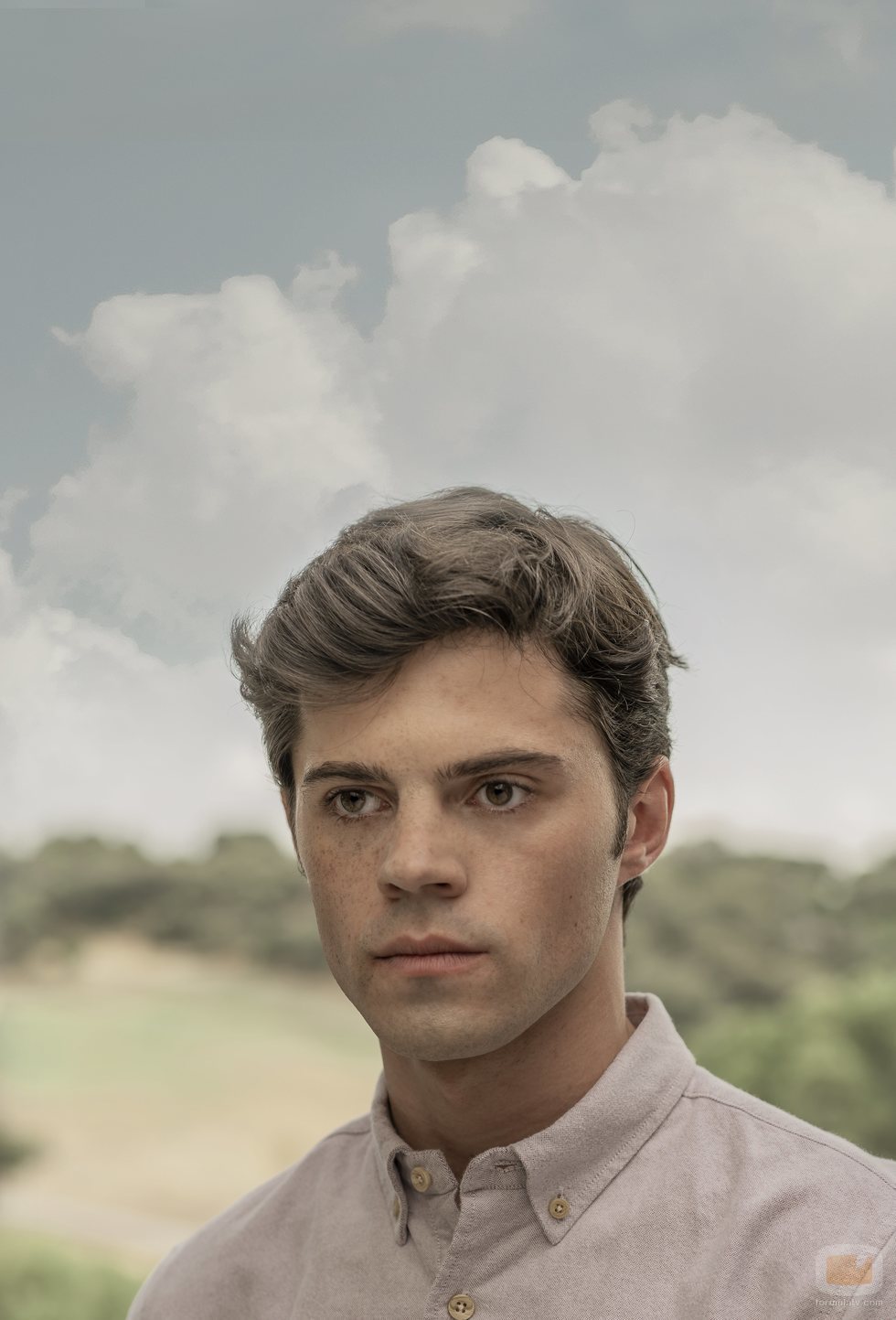 Fede, el hijo de Rebeca y Daniel en los posados de 'El nudo'