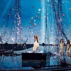 Melani, representante de España, en la Gran Final de Eurovisión Junior 2019