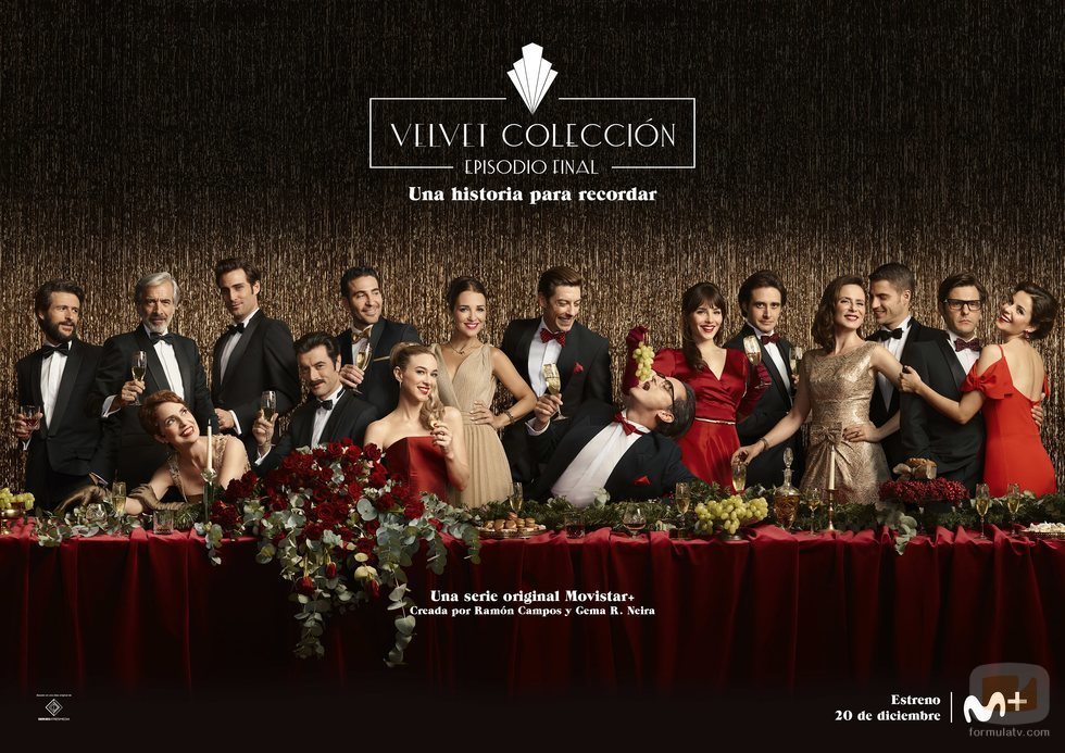 Cartel promocional del final de 'Velvet colección'