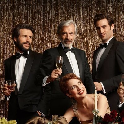 Diego Martín, Imanol Arias, Adriana Ozores y Fernando Guallar en 'Velvet colección'