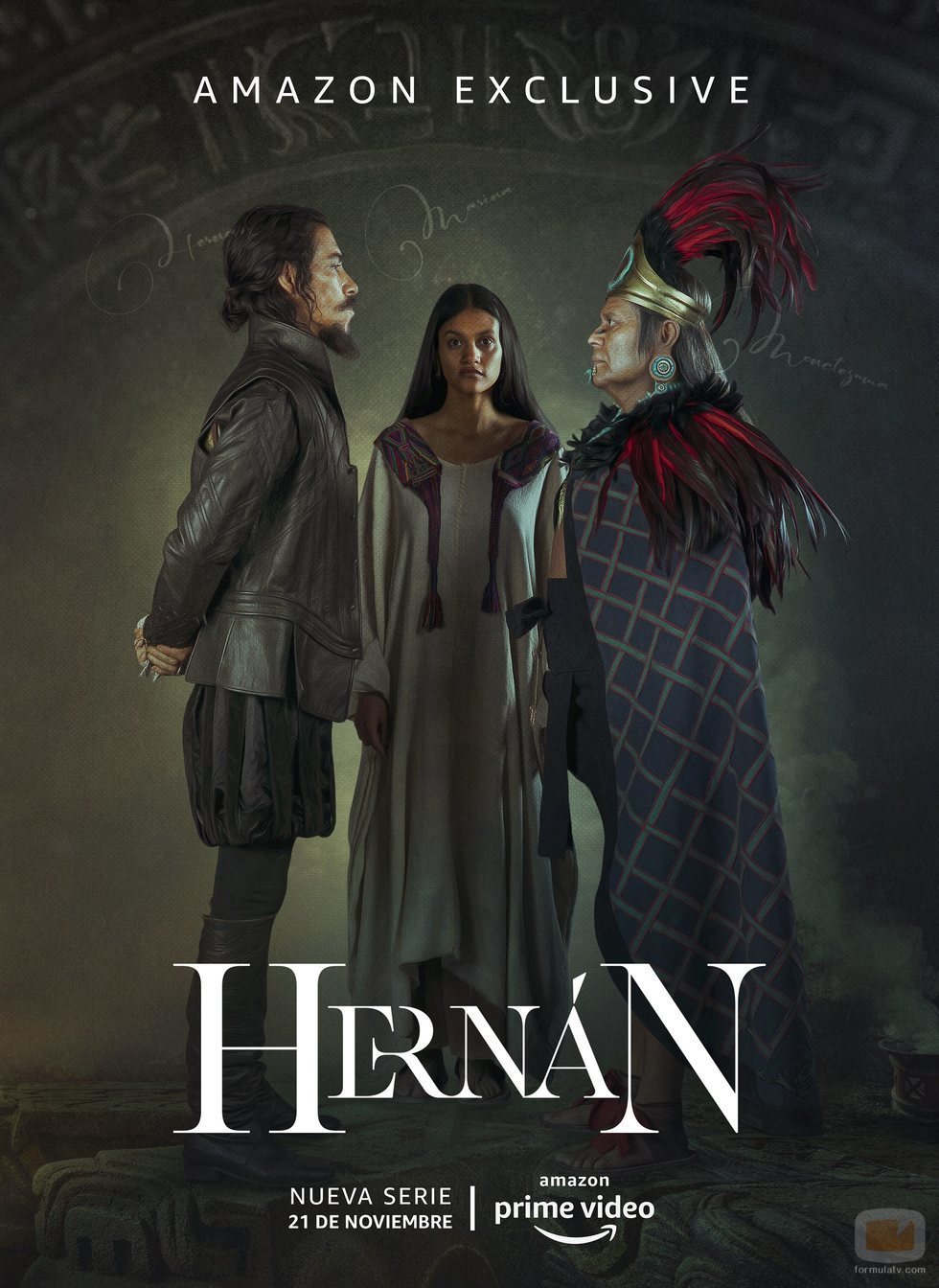Cartel oficial de 'Hernán', la serie de Amazon Prime Video