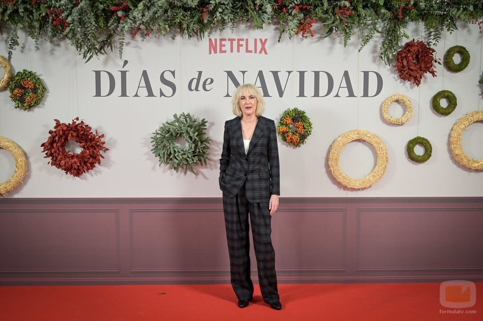 Susi Sánchez, en la presentación de 'Días de Navidad'