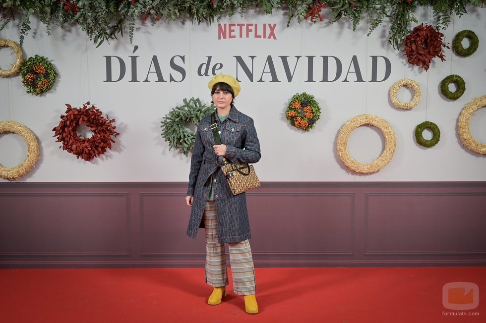 María Bernard, en el preestreno de 'Días de Navidad'