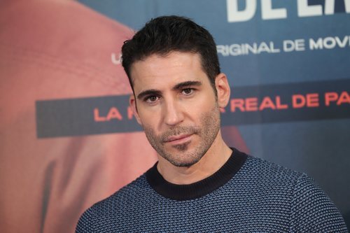 Miguel Ángel Silvestre en la presentación de 'En el corredor de la muerte'