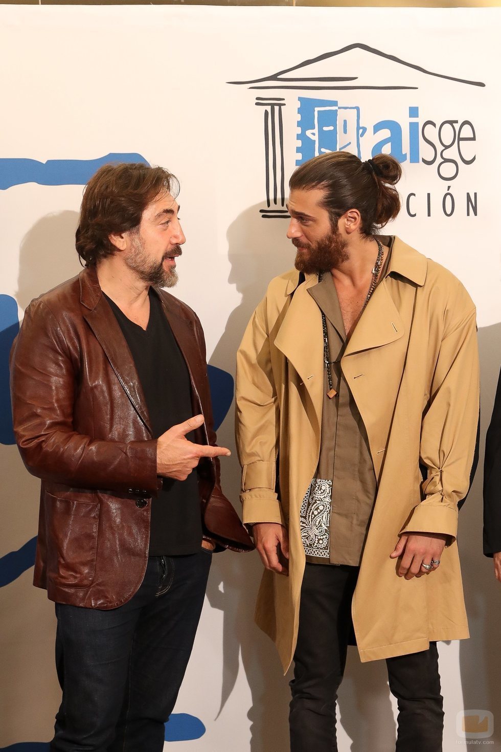 Can Yaman y Javier Bardem, juntos en los Premios Actúa 2019