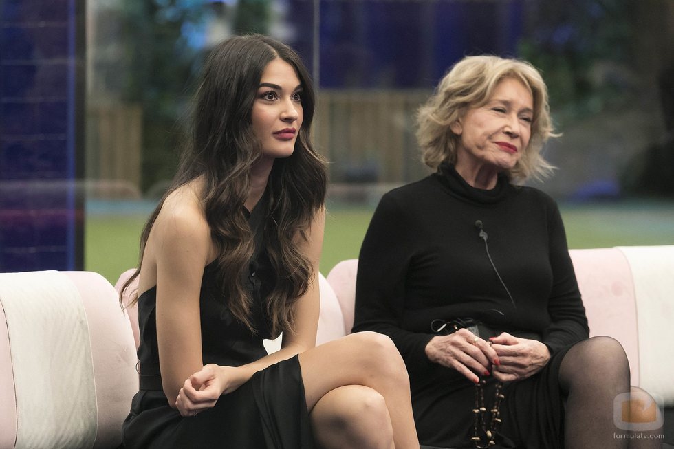 Estela Grande y Mila Ximénez durante la Gala 13 de 'GH VIP 7'