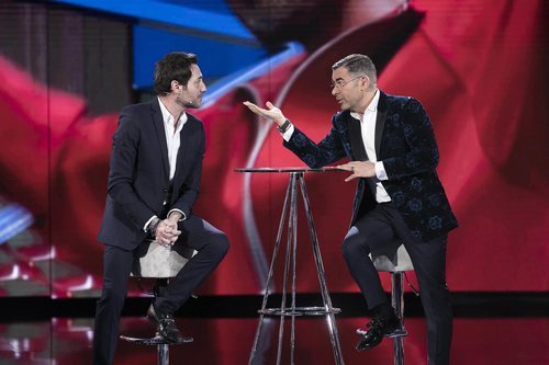 Antonio David Flores y Jorge Javier Vázquez charlan en la Gala 13 de 'GH VIP 7'