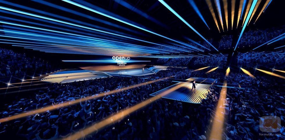 El escenario de Eurovisión 2020 diseñado por Florian Wieder