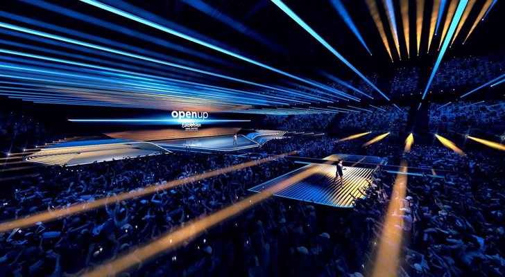 El escenario de Eurovisión 2020 diseñado por Florian Wieder