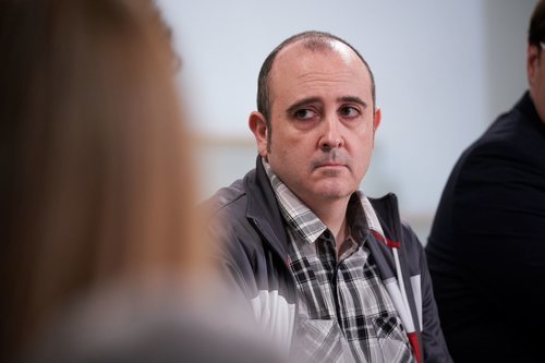 Agustín, con gesto preocupado en el 11x11 de 'La que se avecina'