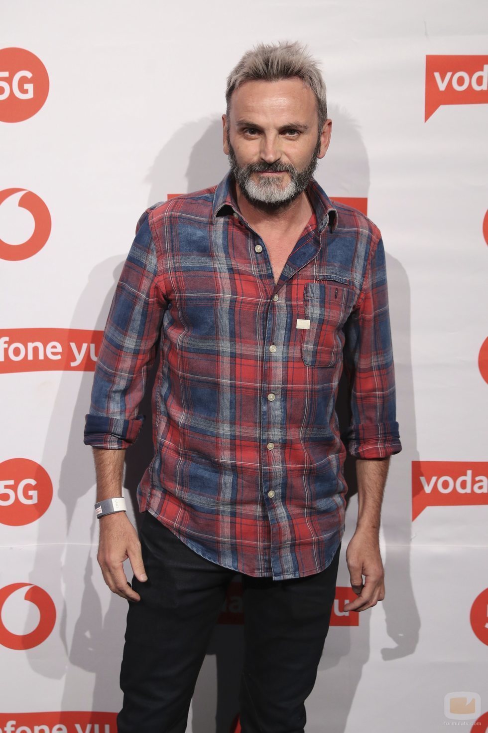 Fernando Tejero en el photocall de Vodafone Yu Music Show