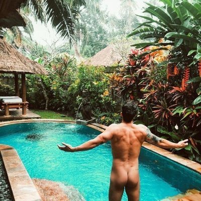 El desnudo integral de Diego Matamoros