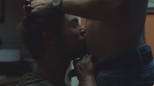 Carlos Cuevas y David Solans en una secuencia de sexo en 'Merlí: Sapere Aude'