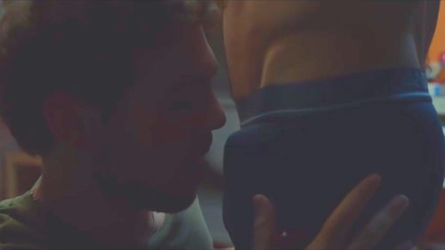 David Solans y Carlos Cuevas en una escena sexual de 'Merlí: Sapere Aude'