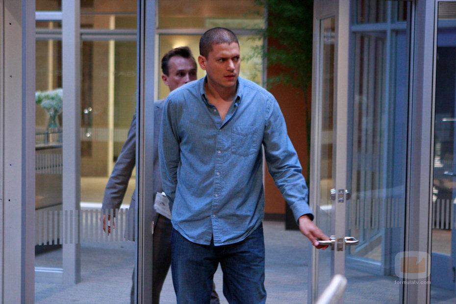 Wentworth Miller en "La cinco por las malas" de 'Prison Break'