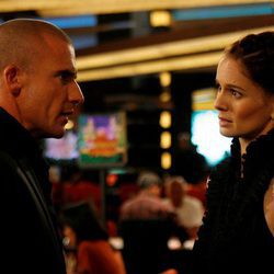 Dominic Purcell y Sarah Wayne Callies