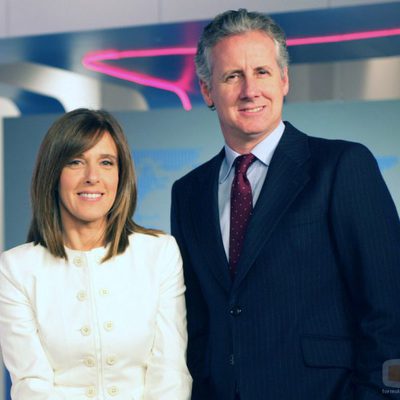 Ana Blanco y Lorenzo Milá
