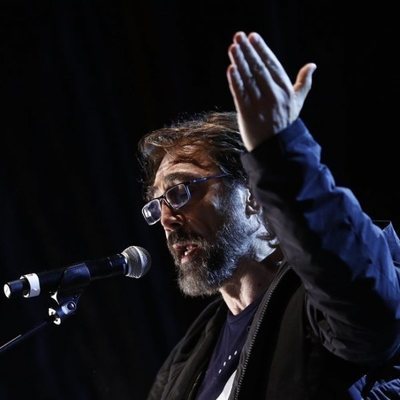 Javier Bardem en la Marcha por el Clima en Madrid