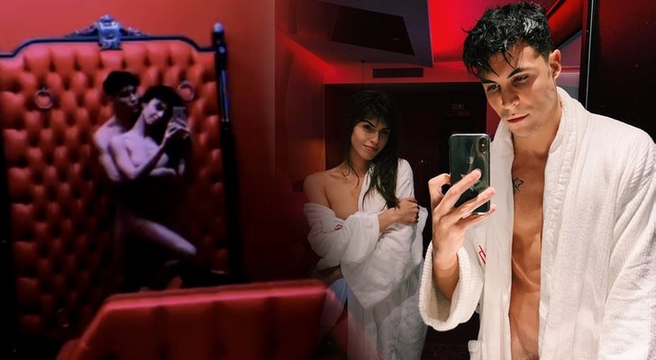 Sofía Suescun y Kiko Jiménez, desnudos frente al espejo