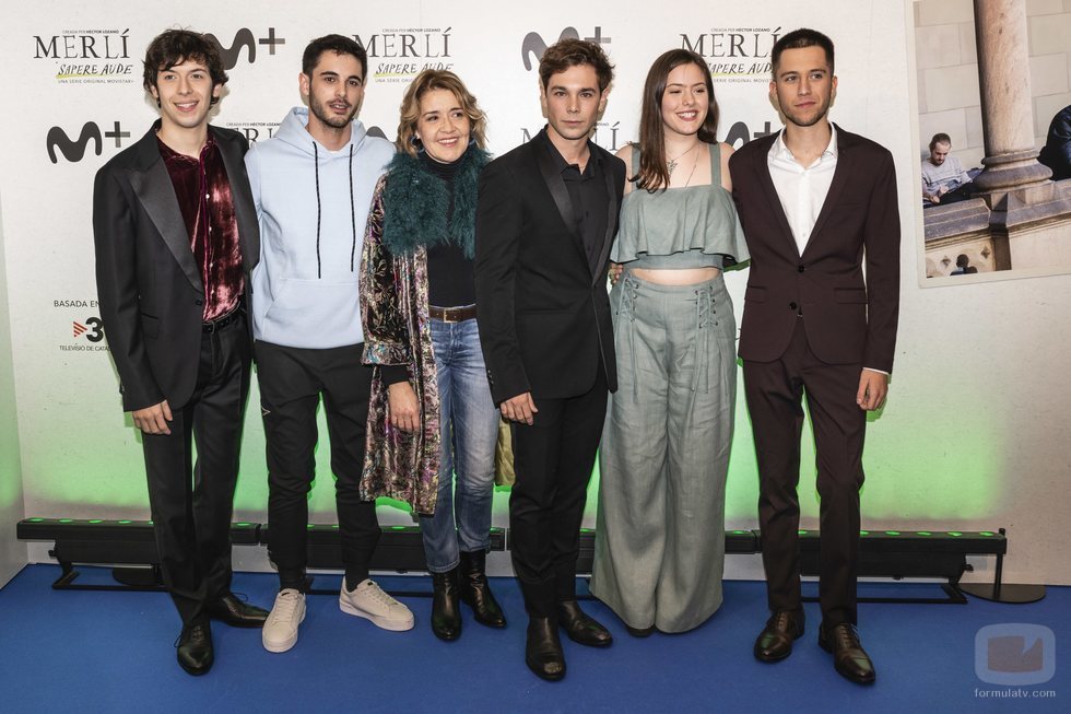Casting de 'Merlí: Sapere Aude' en la premiere de Barcelona