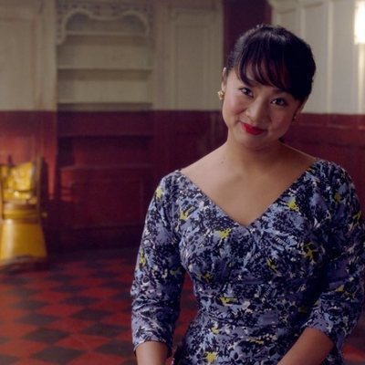 Stephanie Hsu es Mei en 'The Marvelous Mrs. Maisel'