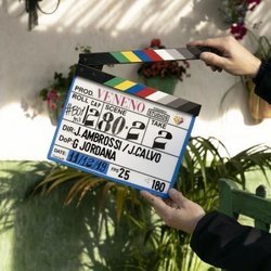 Claqueta de 'Veneno', serie de Atresplayer Premium