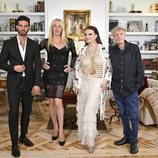 Suso Álvarez, Topacio Fresh, María José Cantudo y Enrique San Francisco en 'Ven a cenar conmigo: Gourmet Edition'