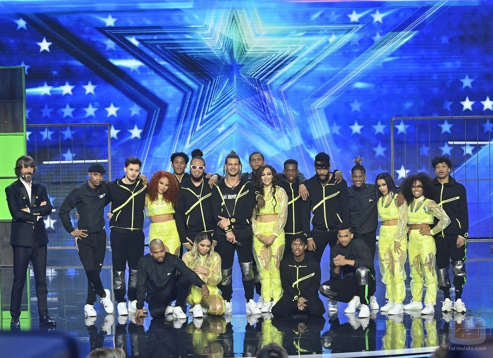 El grupo Da Republik, en la final de 'Got Talent España 5'
