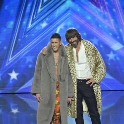 El Cejas y Santi Millán en la final de 'Got Talen España 5'