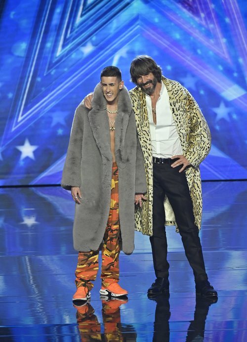 El Cejas y Santi Millán en la final de 'Got Talen España 5'