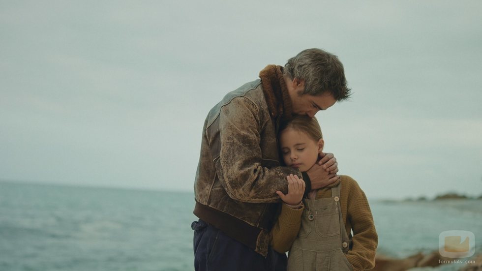 Unax Ugalde y Laura Quirós en 'La valla'