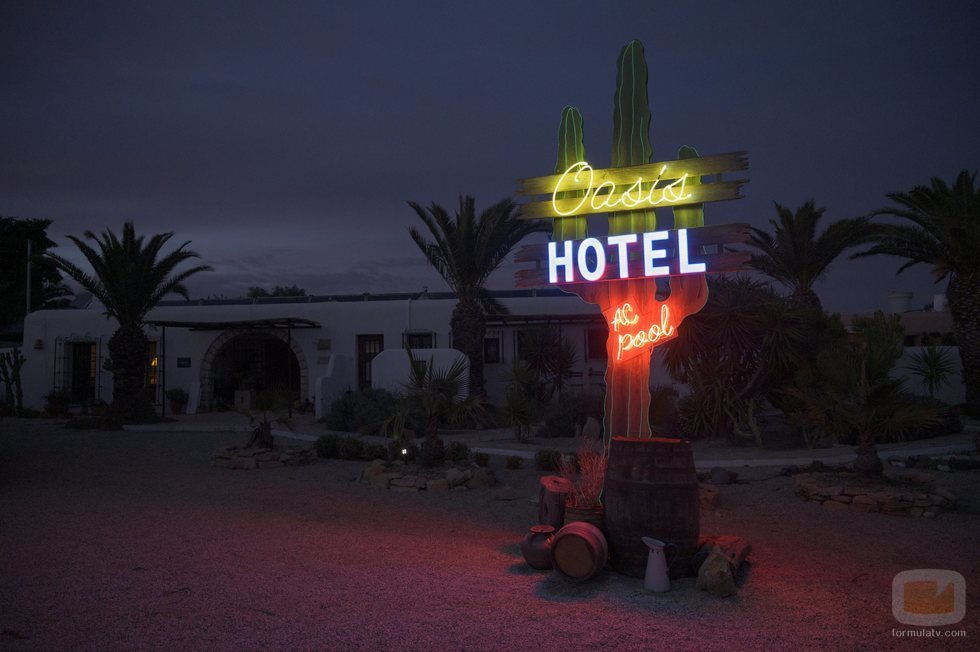 Hotel El Oasis, localización principal de 'Vis a vis: El oasis'