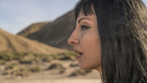 Najwa Nimri, rodando 'Vis a vis: El oasis' en Almería