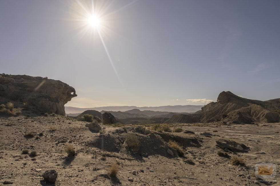 El desierto de Tabernas y Agua Amarga, localización de 'Vis a vis: El oasis'