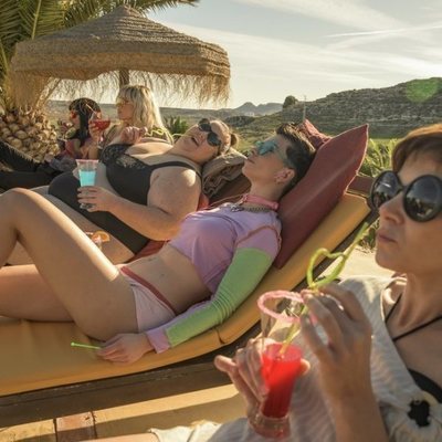 El elenco de 'Vis a vis: El oasis' rueda una secuencia en Almería