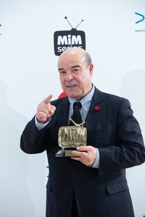 Antonio Resines, ganador de la categoría Premio Especial MiM de los 'Premios MiM 2019'