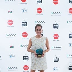 Toni Acosta, ganadora de la categoría Mejor Actriz de Comedia de los Premios MiM 2019