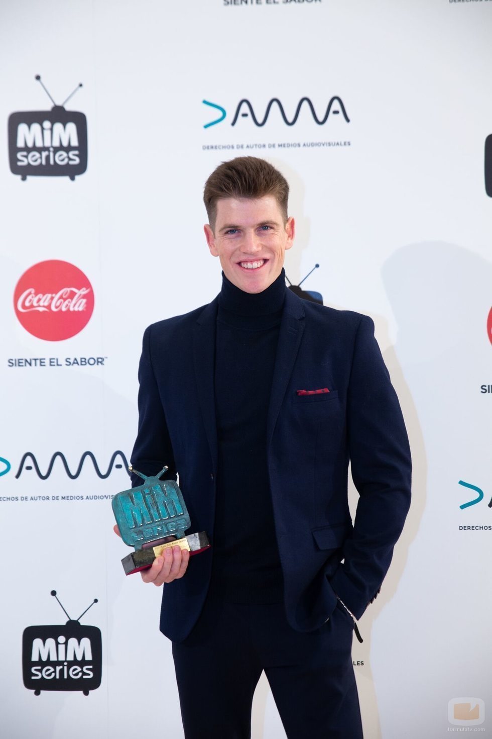 Miguel Bernardeau, ganador del Premio MiM Joven Talento Coca-Cola de los Premios MiM 2019