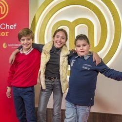 Juan, Lu y Albert, aspirantes de 'MasterChef Junior 7'