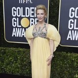Cate Blanchett en la alfombra roja de los Globos de Oro 2020