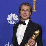 Brad Pitt, ganador a Mejor Actor de Reparto en los Globos de Oro 2020