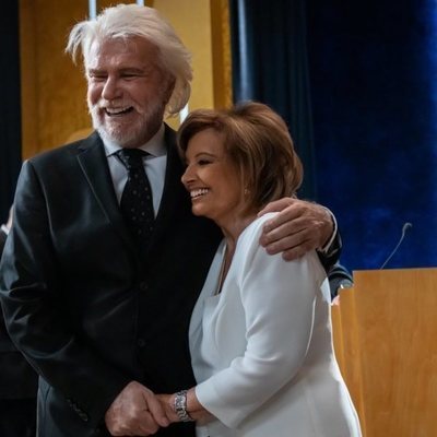 Edmundo Arrocet y María Teresa Campos, juntos en 'El cielo puede esperar'
