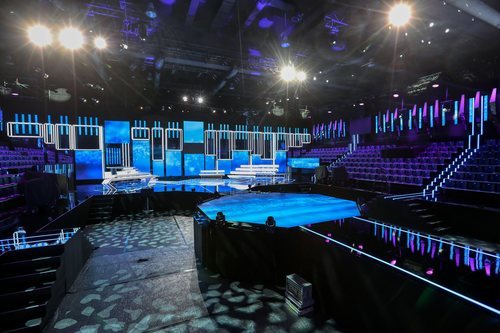 El plató de 'OT 2020' desde un lado del escenario