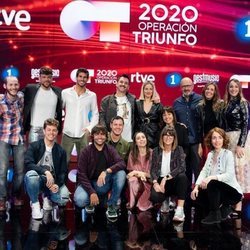 Los profesores y la directora de la Academia de 'OT 2020'